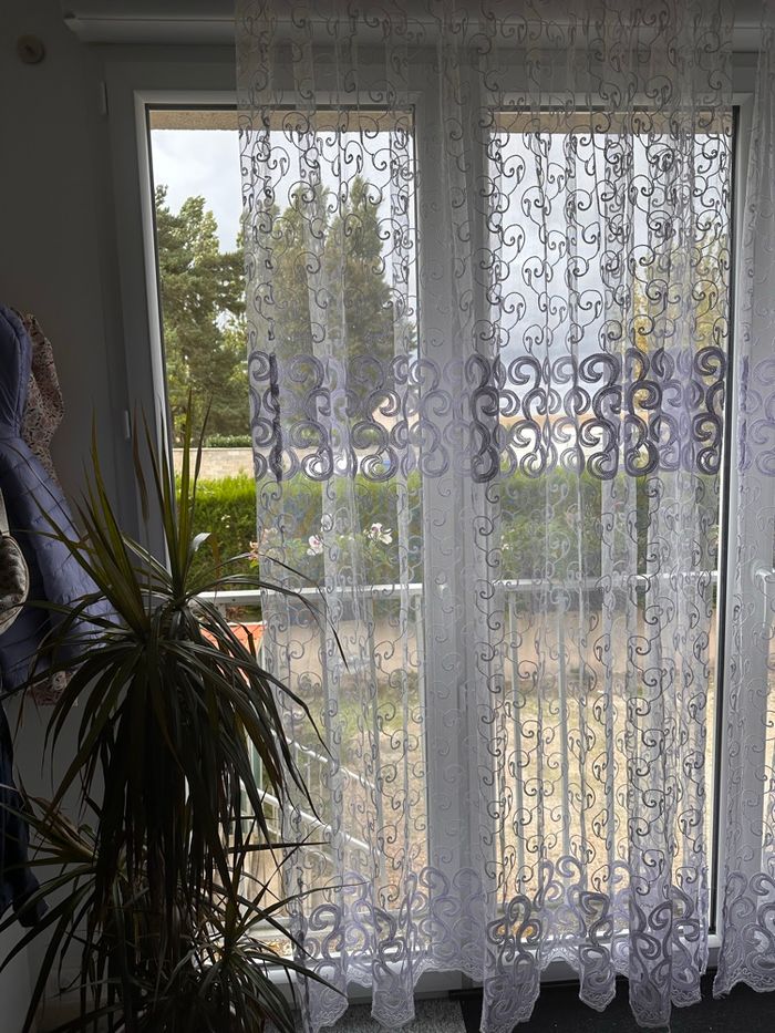 Rideau hauteur 2.13cm ; largeur 1.55cm + 1.55cm - photo numéro 3