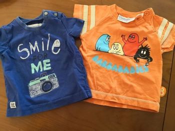 2 tee-shirt 3 mois