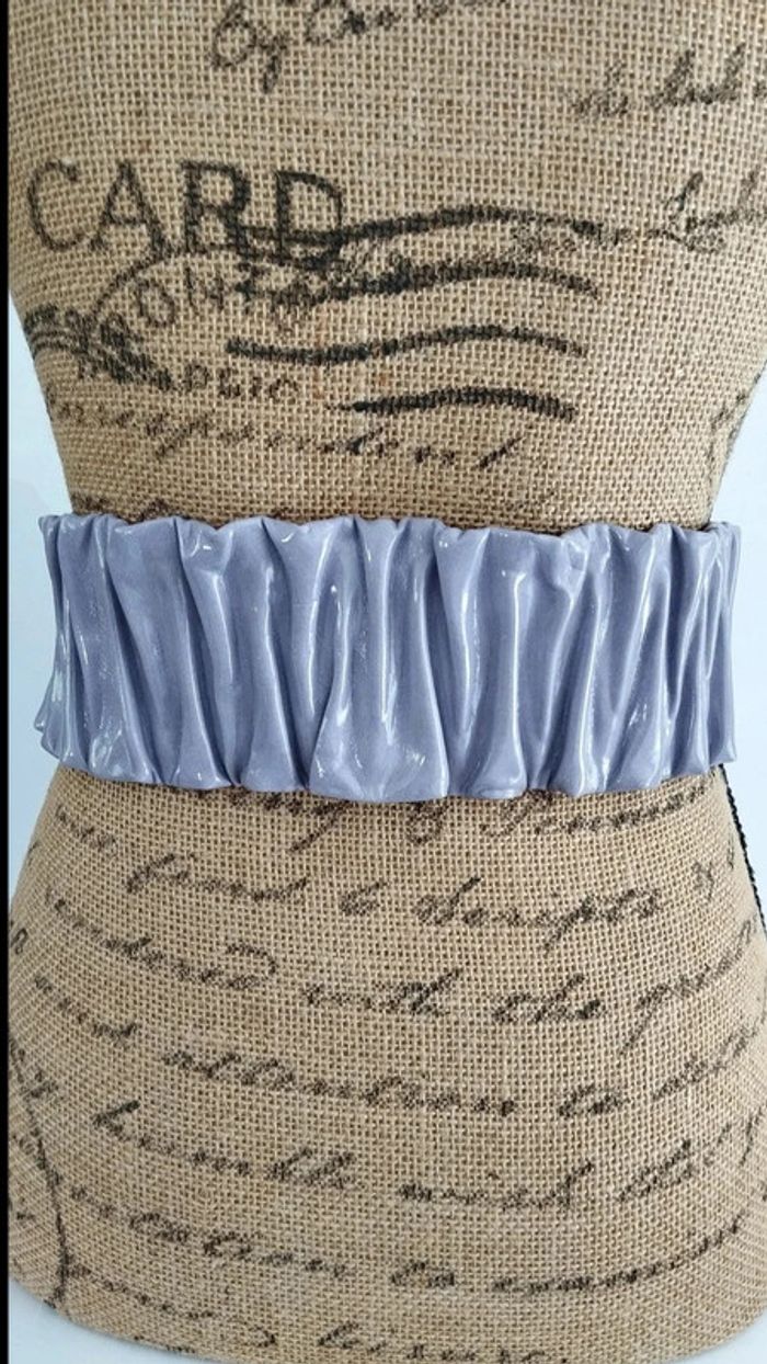 Ceintures 70 cm élastique lilas argenté femme - photo numéro 7