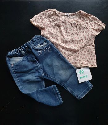 Ensemble jean et tee-shirt