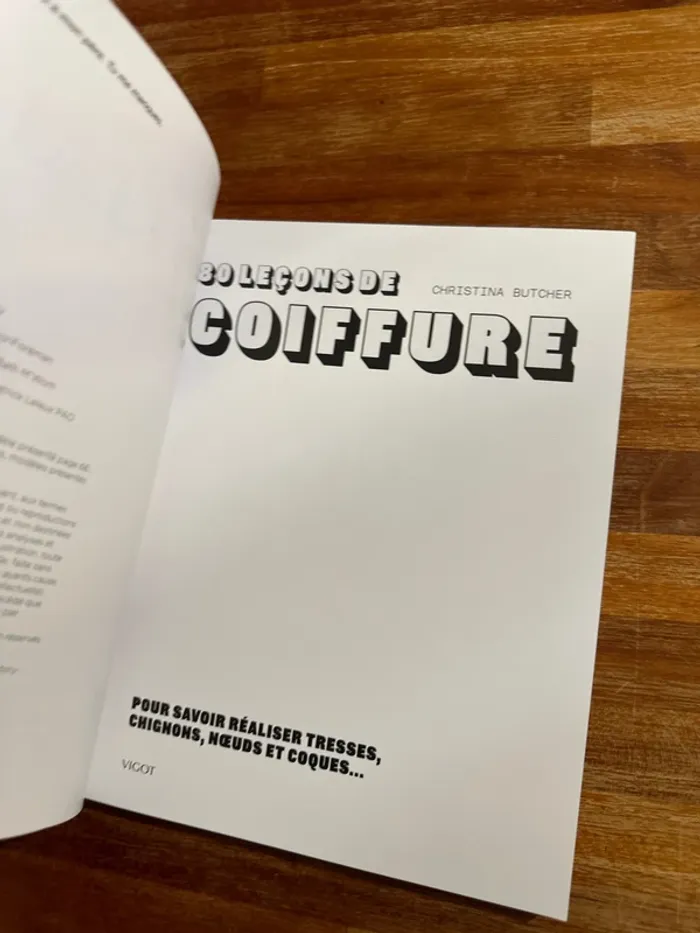 Livre 80 leçons de coiffure - photo numéro 4