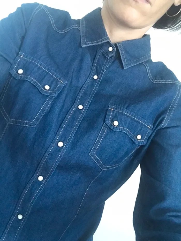 Chemise en jeans
