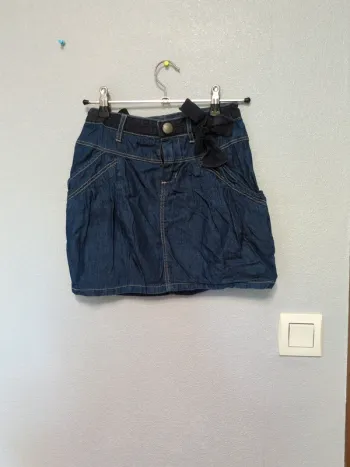 Jupe en jean fille 10 ans