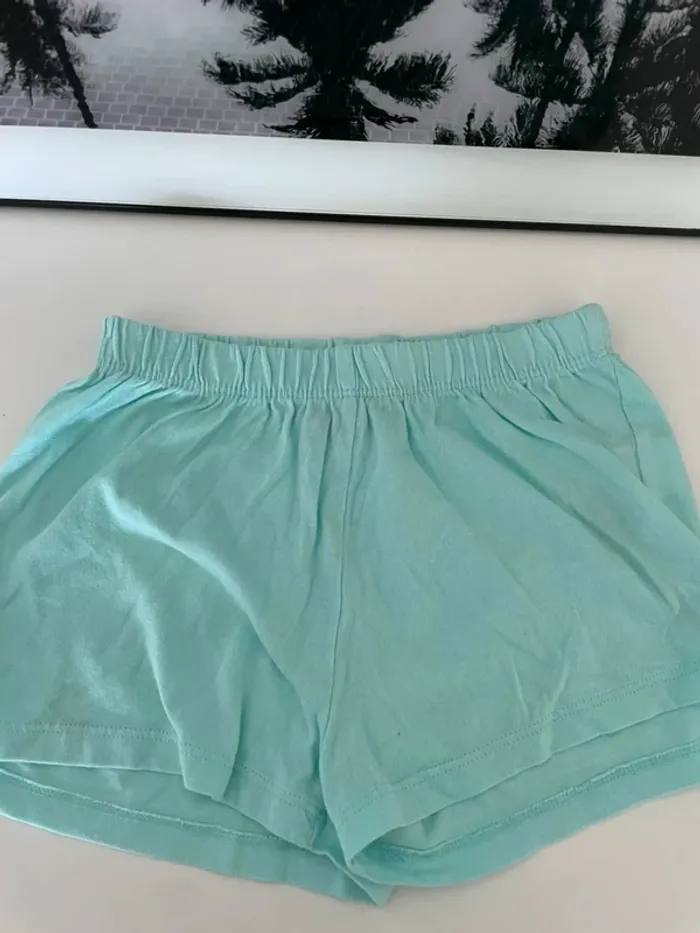 Short turquoise 4-5ans
