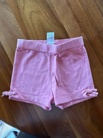 Short coton 122 cm fille palomino 7 ans