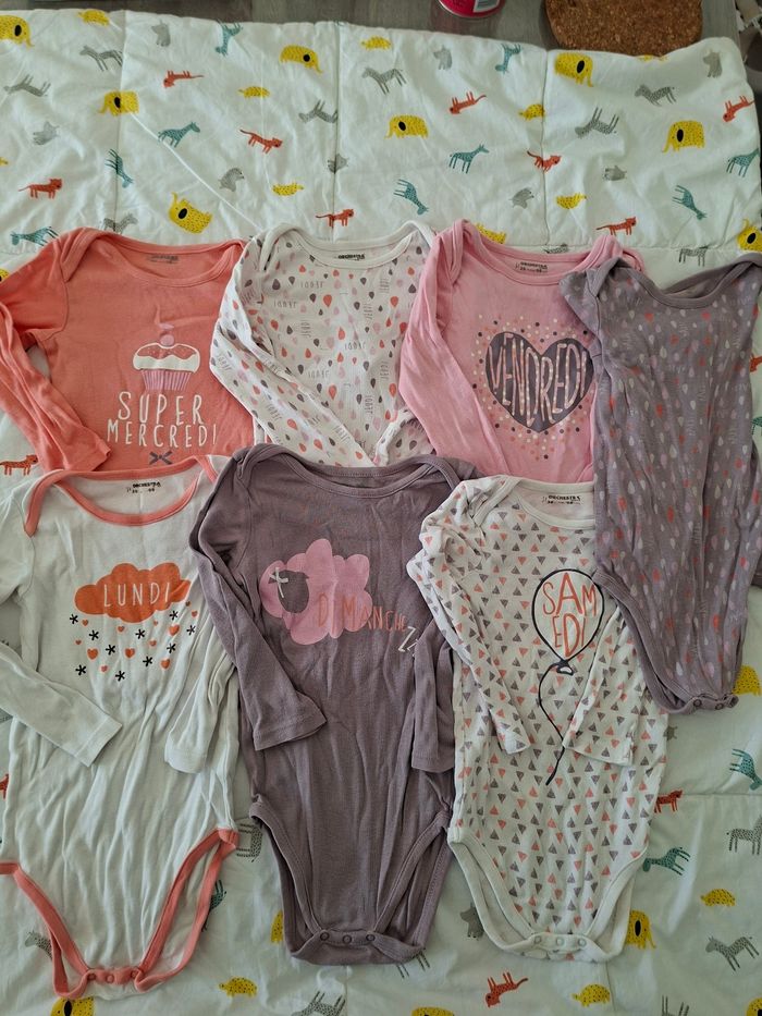 Lot bodies ML 36 mois