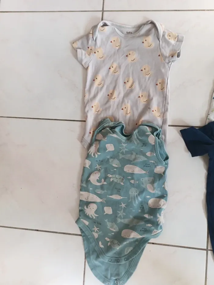 Lot de 5 bodies été 3 ans - photo numéro 4