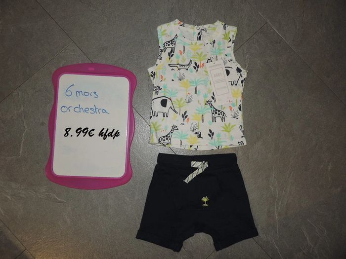 ensemble orchestra taille 6 mois neuf