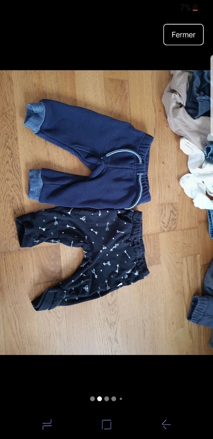 Lot de 8  pantalons/ leggins - photo numéro 2