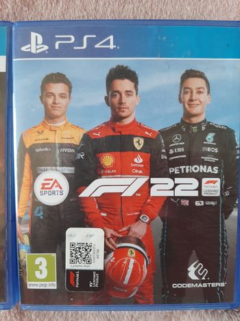 Jeu ps4 f1 2022