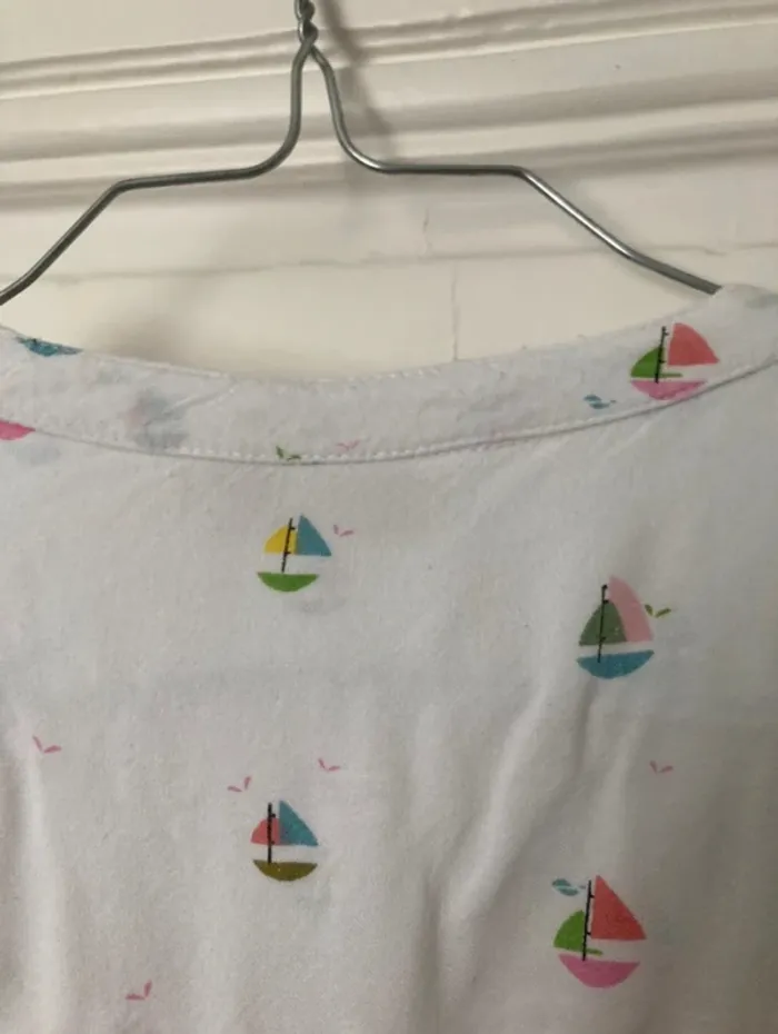Chemise légère à motif bateaux - photo numéro 6