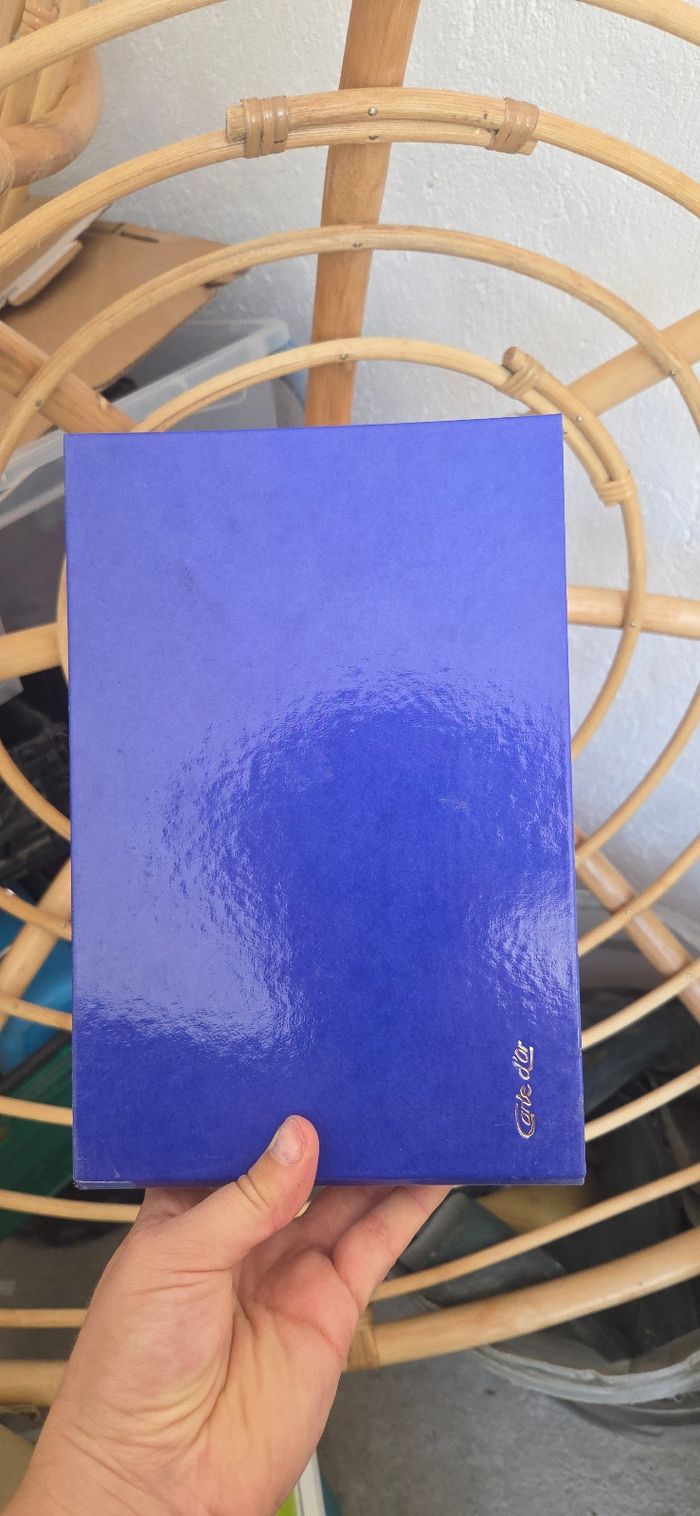 Classeur fiche bistrol bleu rouge jaune noir