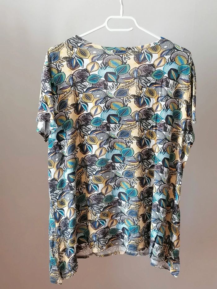 Tee Bleu Bonheur 46.48 base bleu - photo numéro 4