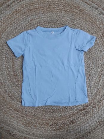Tee shirt bleu clair 36 mois