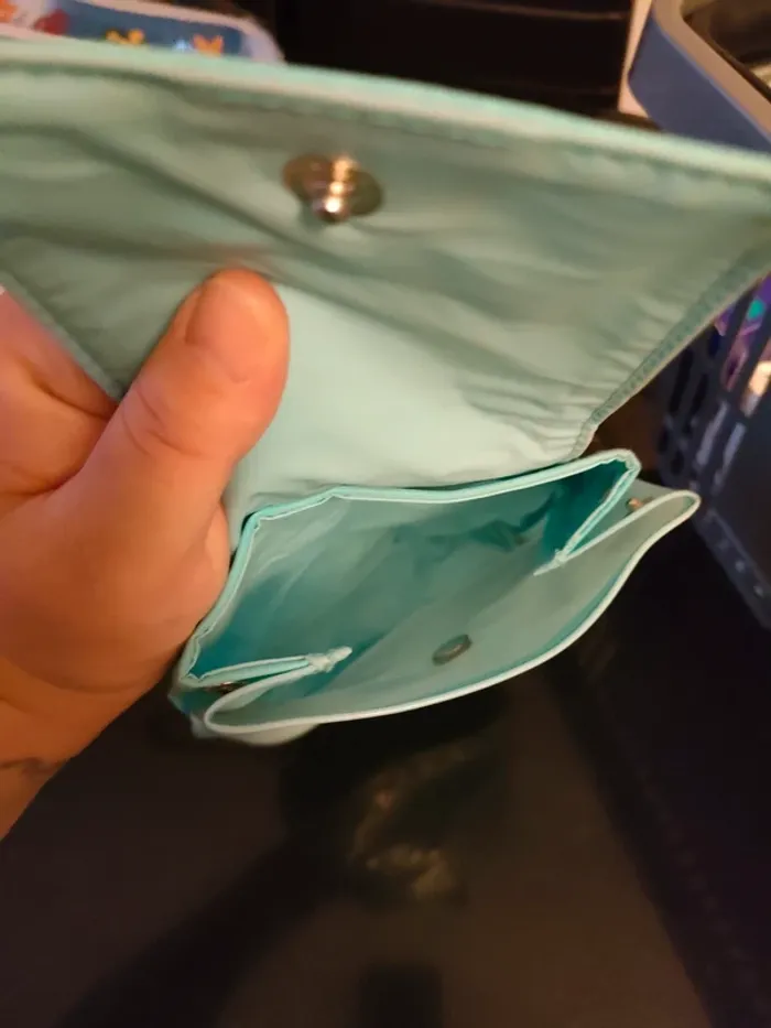 Petit sac a dos bleue pour jouet - photo numéro 3