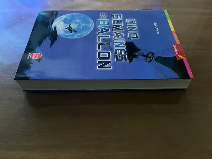 Livre Cinq semaines en ballon  Jules Verne  Livre de poche Jeunesse - photo numéro 4