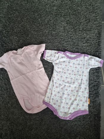 Lot de 2 bodies 18 mois Absorba