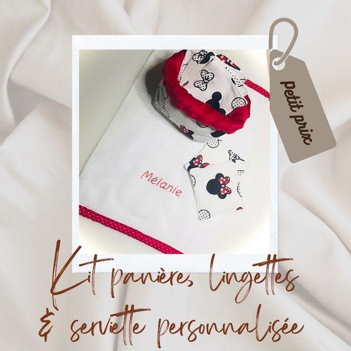 Kit lingettes personnalisés