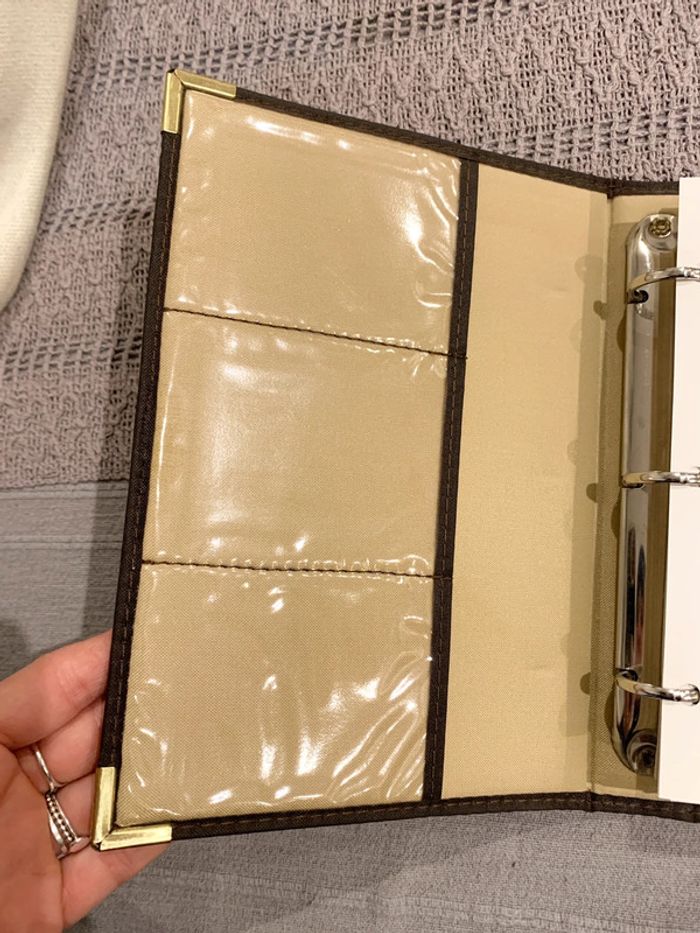Agenda avec porte cartes - photo numéro 5