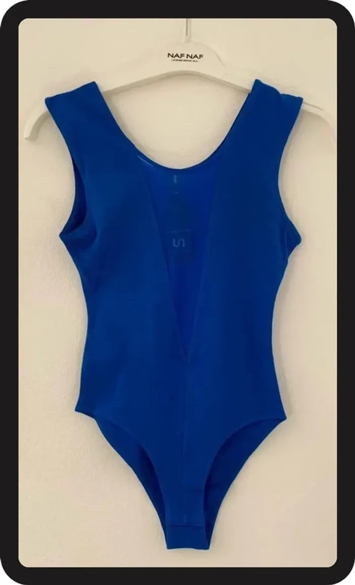 Undiz Body Résille & Bleu roi Taille S/36