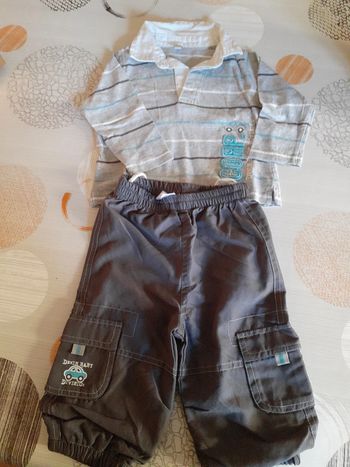 Ensemble Polo + pantalon