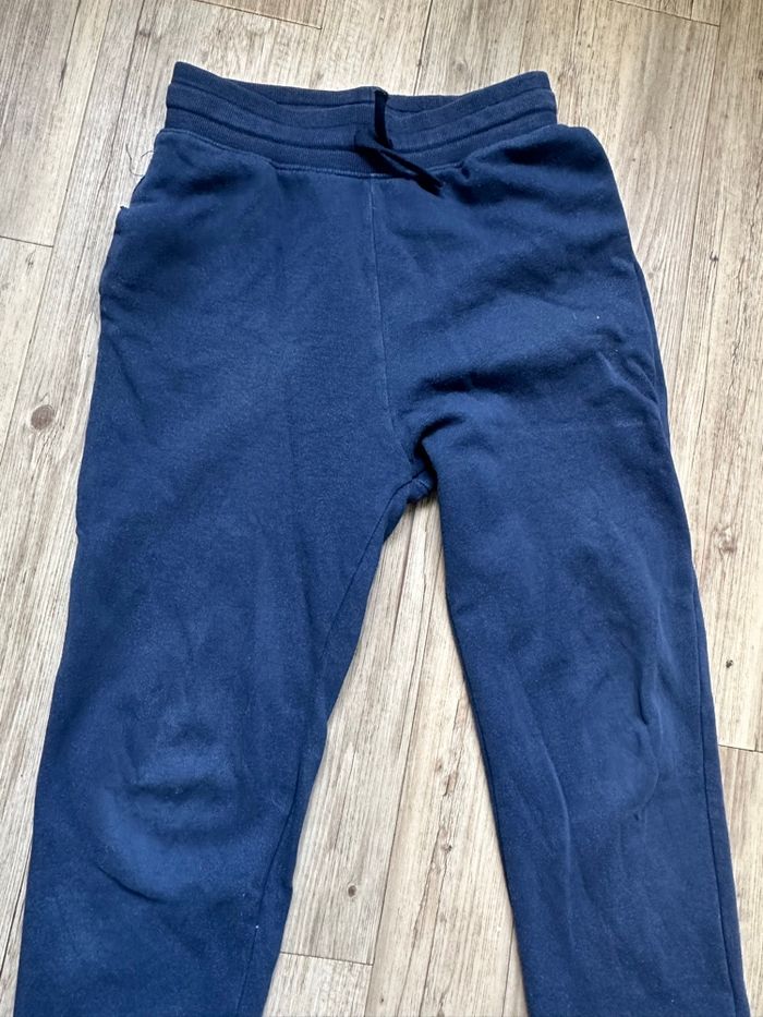 Jogging bleu marine h&m 13/14 ans - photo numéro 4