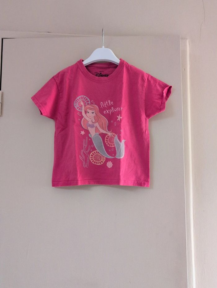 T-shirt Disney "la petite sirène" fille 3/4 ans