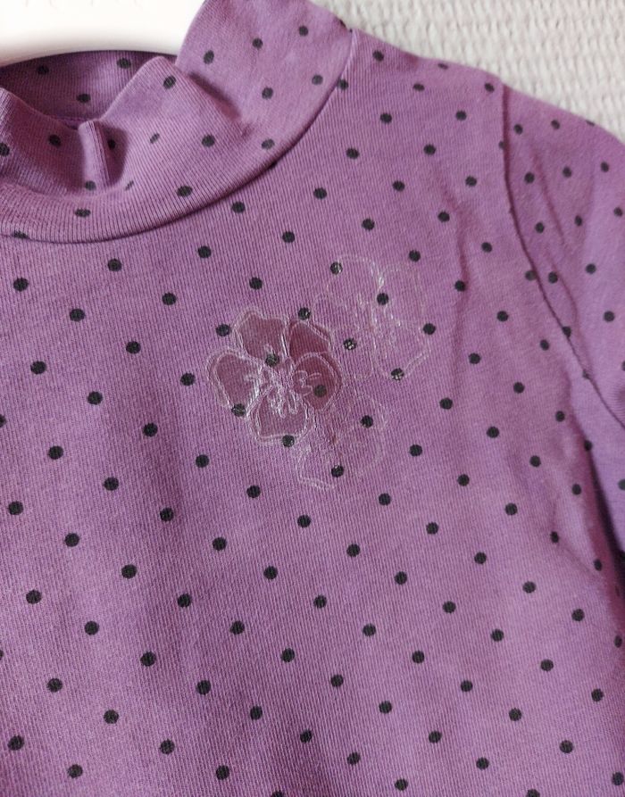 Haut mauve - photo numéro 3