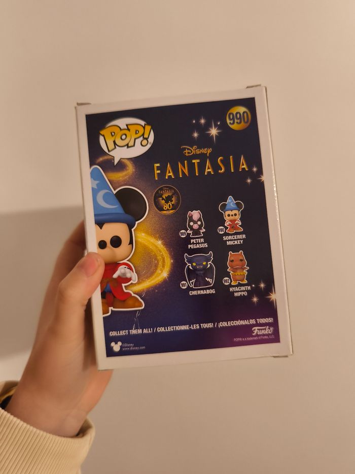 Funko pop Disney figurine Mickey fantasia 990 - photo numéro 3