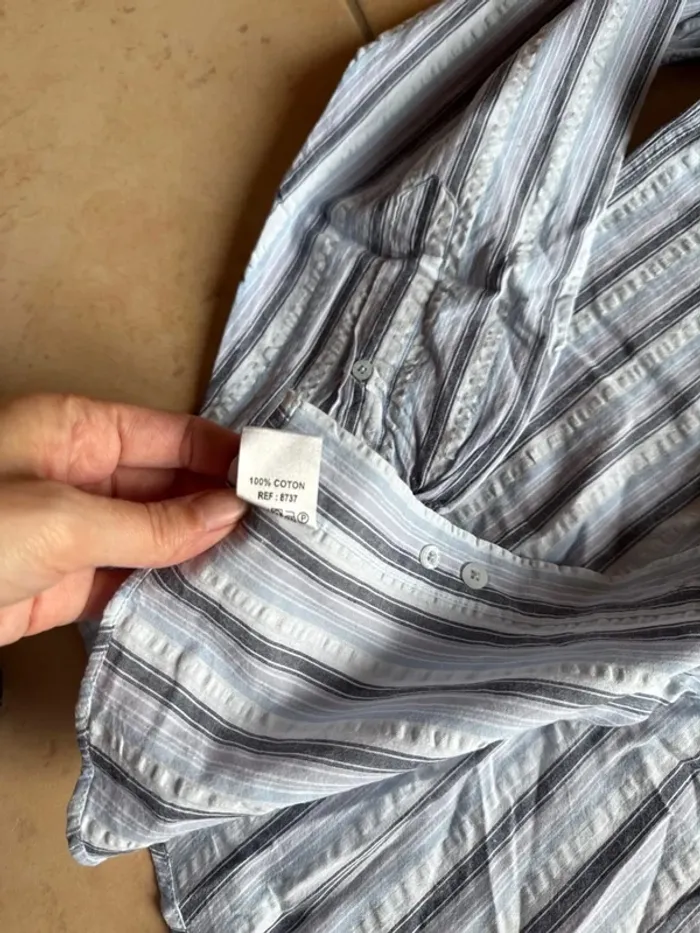 Chemise manches longues, taille 39-40 - photo numéro 7