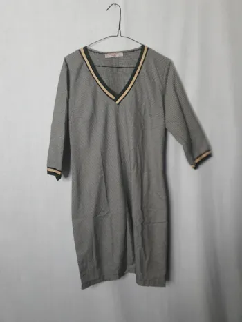 Robe pied de poule taille 40