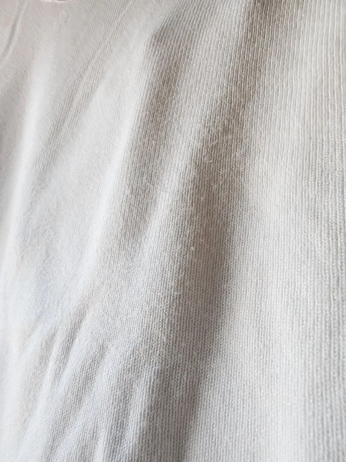 Pull Naf Naf blanc avec nœuds T.34/XS - photo numéro 5