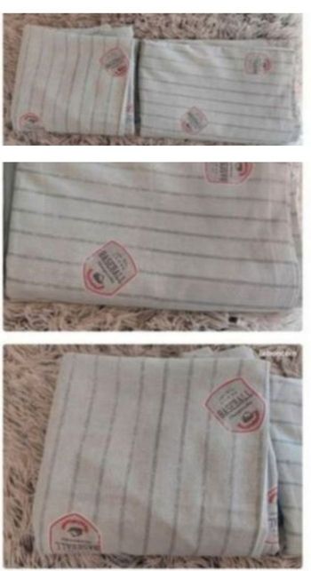 Drap plat et 2 taies d'oreiller