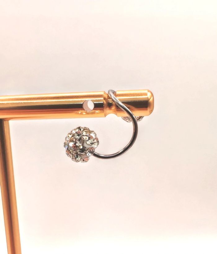Boucles d'oreilles spirale - photo numéro 5