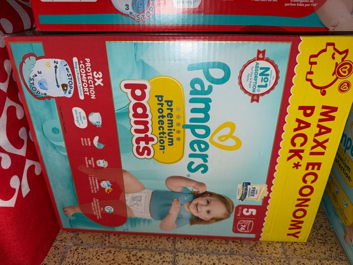 Pampers premium taille 5