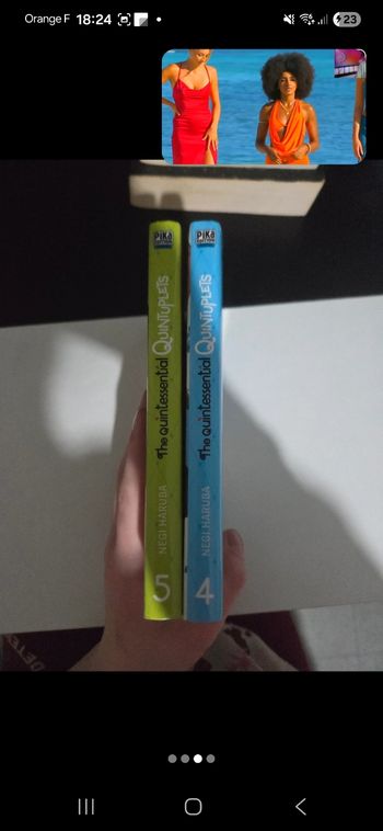 Lot de 2 manga quintessential quintuplet