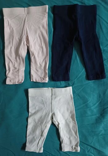 3 leggins 3 mois