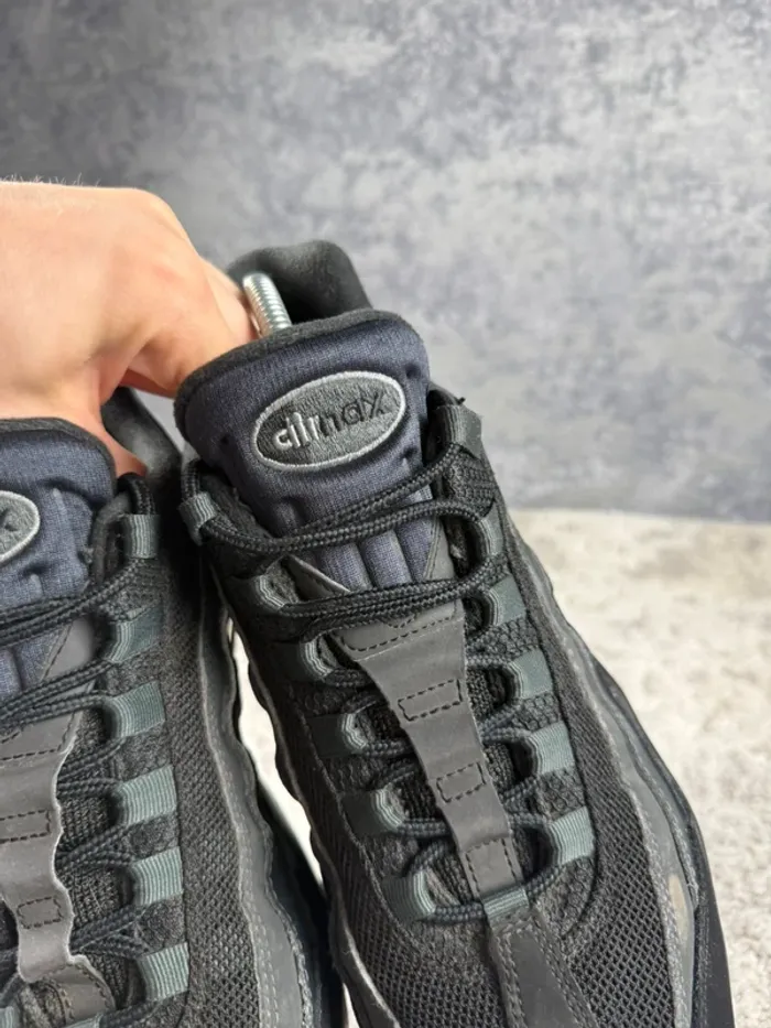 Nike Air Max 95 - Black Anthracite - Black & Grey - photo numéro 10
