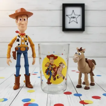 🤠 Verre Collector Toy Story – Woody et Pile-Poil 🐎