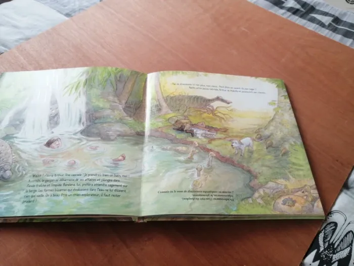 Livre l île oubliée des dinosaures - photo numéro 3