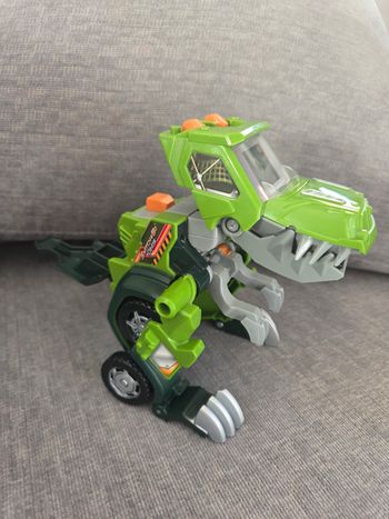 Tech - Switch & Go Dinos Jouet Barro, El T-Rex 4x4