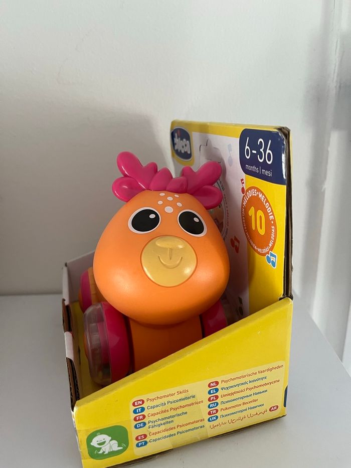 CHICCO - Faon Sprint&go - Orange et rose - Dès 6 mois - photo numéro 2