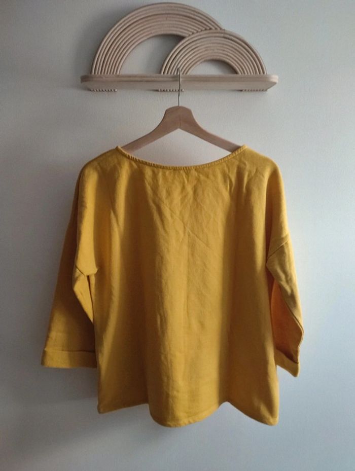 Pull jaune - photo numéro 7