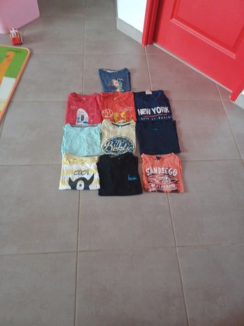 Lot tee-shirts pour garçon
