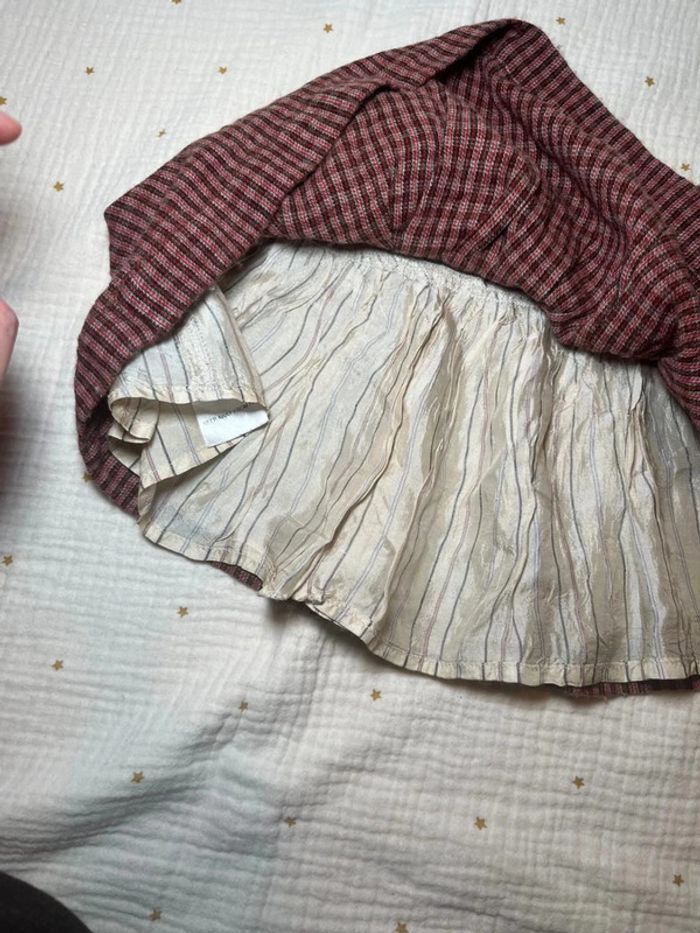 Jupe à carreaux Bellerose 4 ans - photo numéro 4