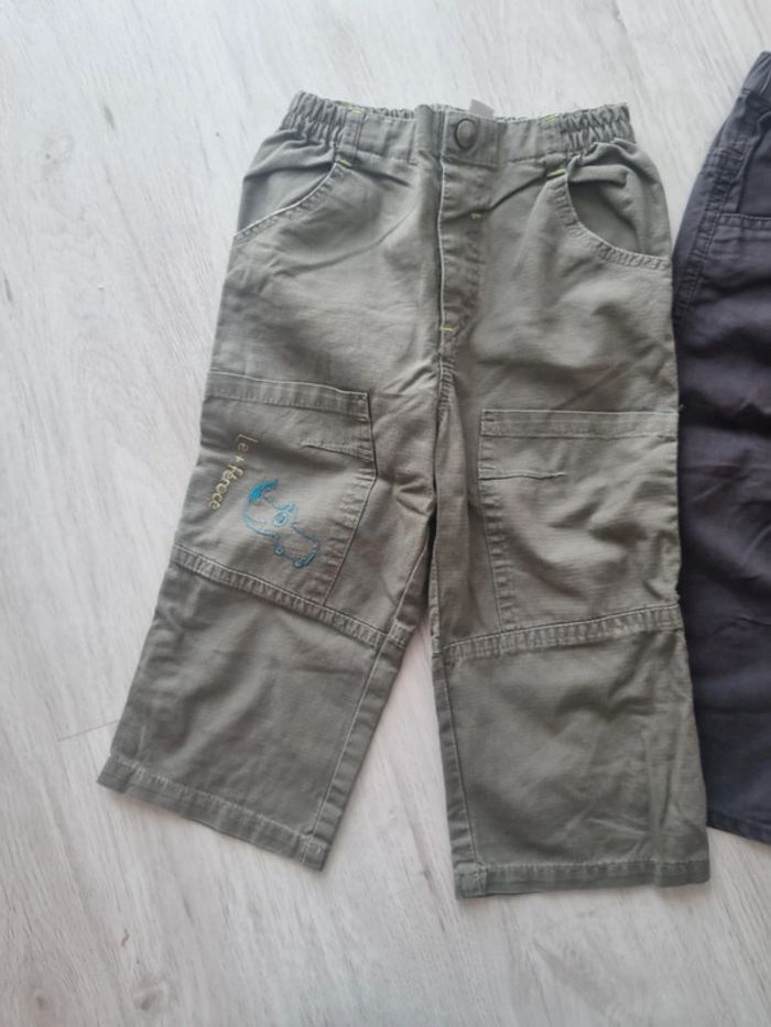 Lot pantalons toile - photo numéro 5