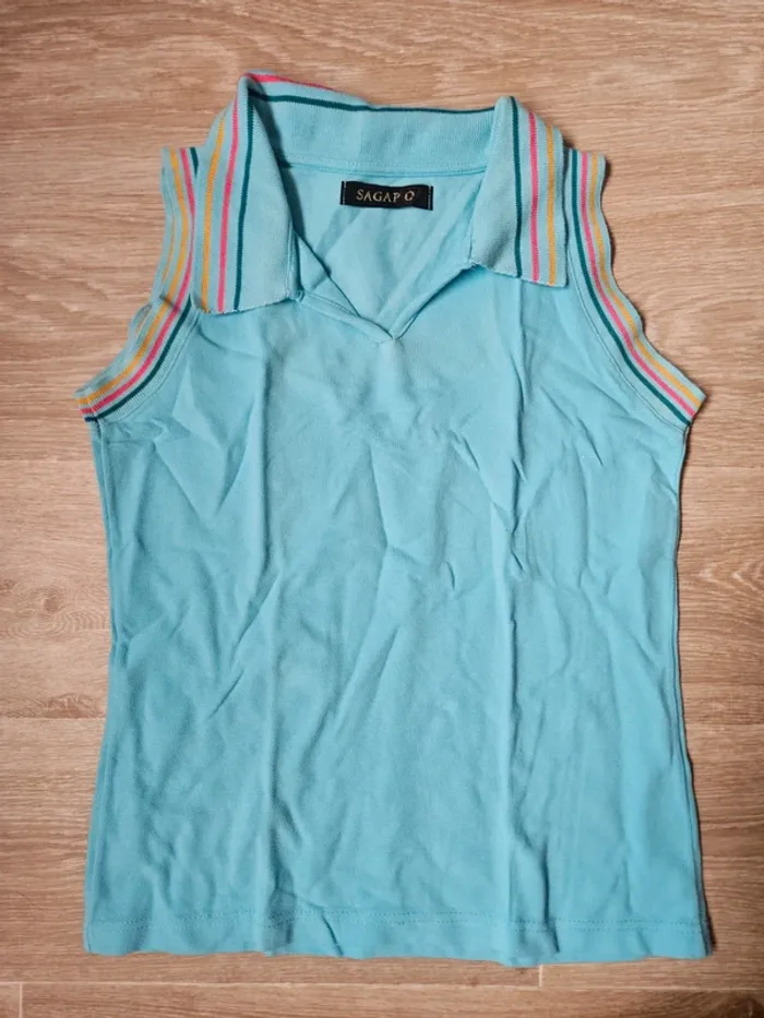 Top bleu