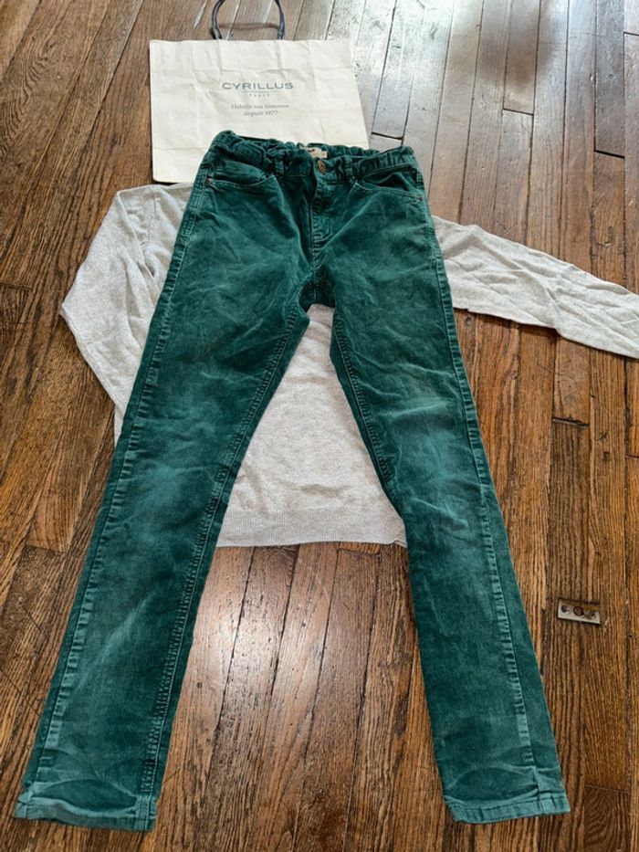 Pull et pantalon velour Cyrillus - photo numéro 3