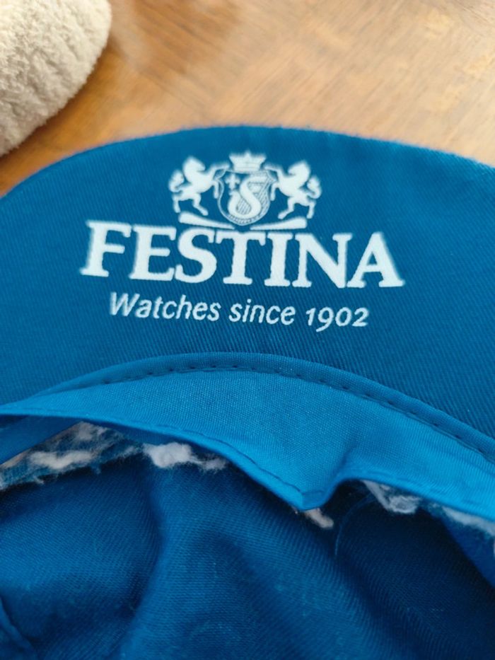 Casquette publicitaire Festina neuve - photo numéro 2