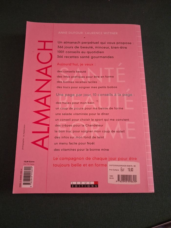 Almanach santé beauté forme - photo numéro 2